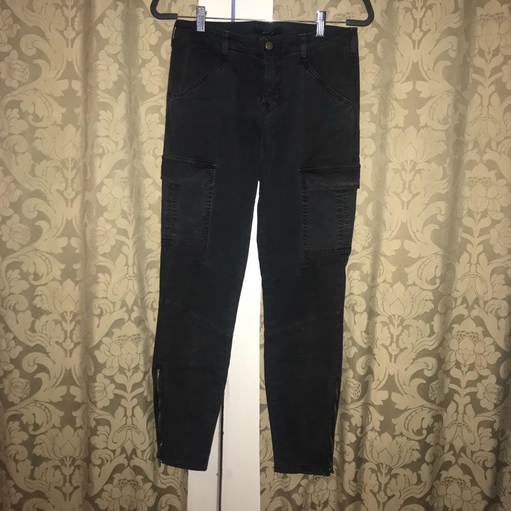 J brand cargo pants in chrome